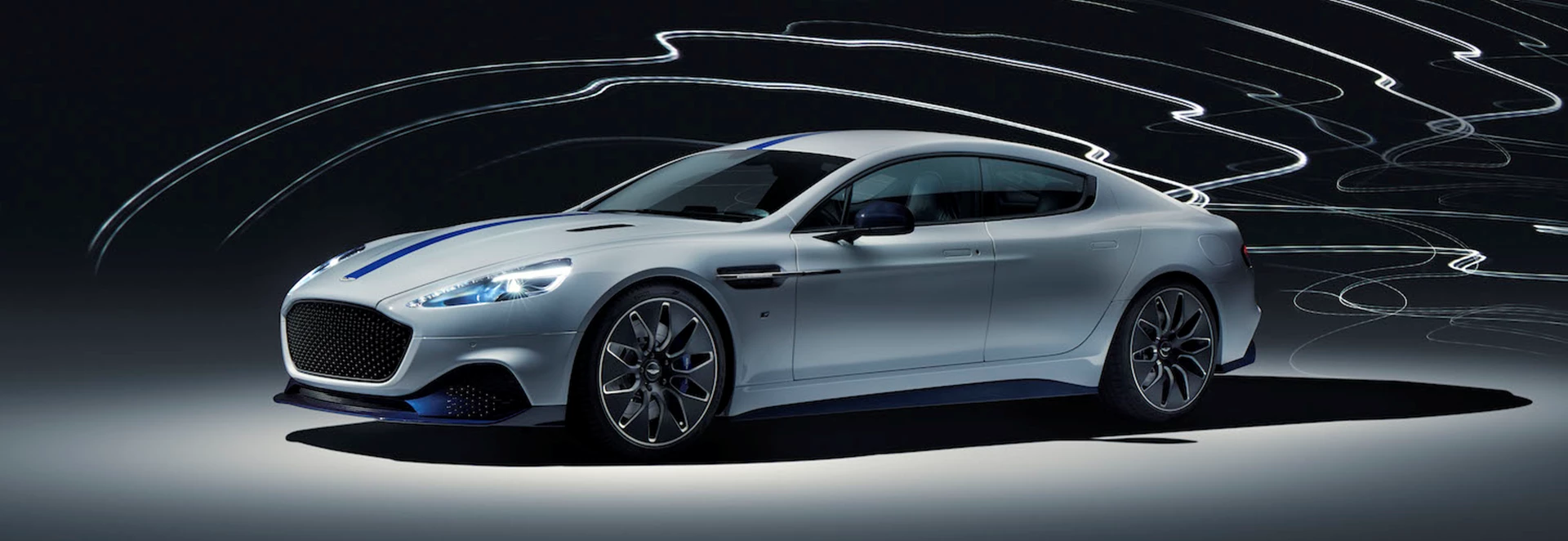 Aston Martin displays production Rapide E for first time 